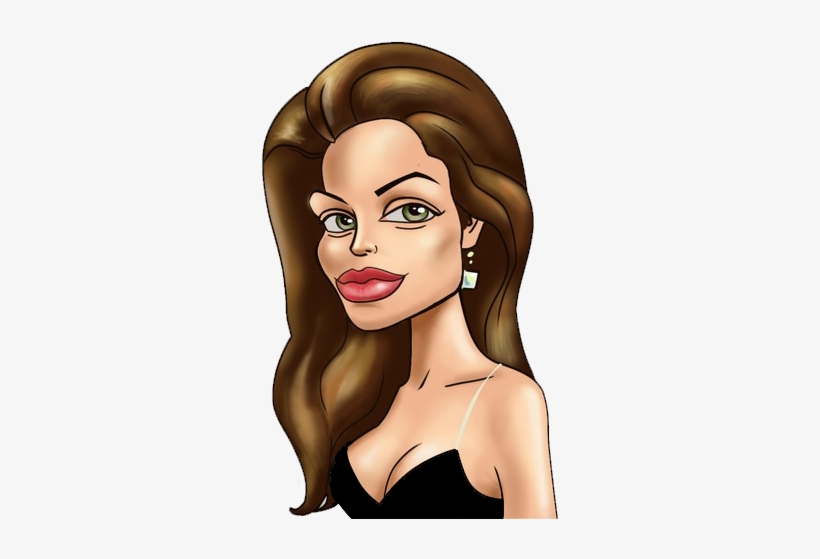 Celebrity Clipart Angelina Jolie - Angelina Jolie Clipart, transparent png