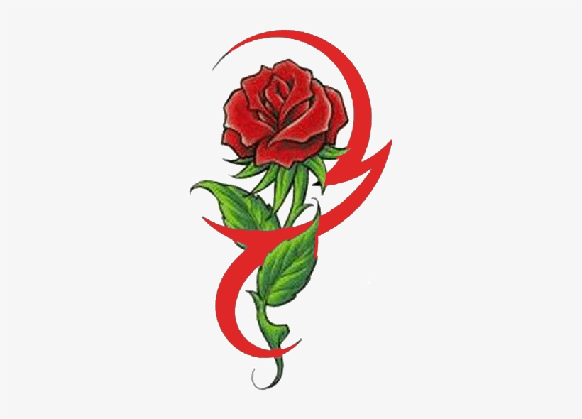 Rose Tattoo Png Transparent Images - Angels And The Outsider, transparent png