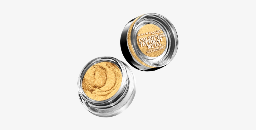 Color Tattoo Gold Rush Pack Shot - Maybelline Color Tattoo Metal, transparent png