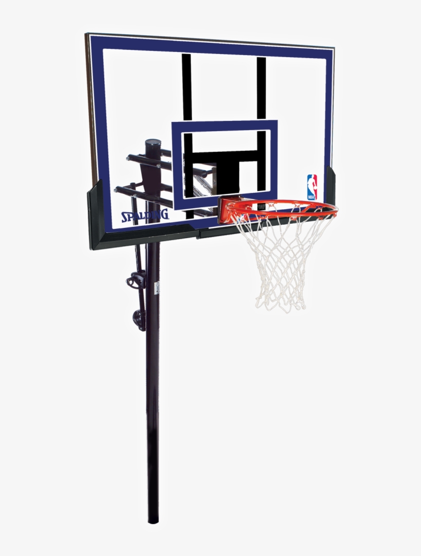 Spalding 50 Inch Acrylic Inground Basketball System 807x1000 PNG Download PNGkit