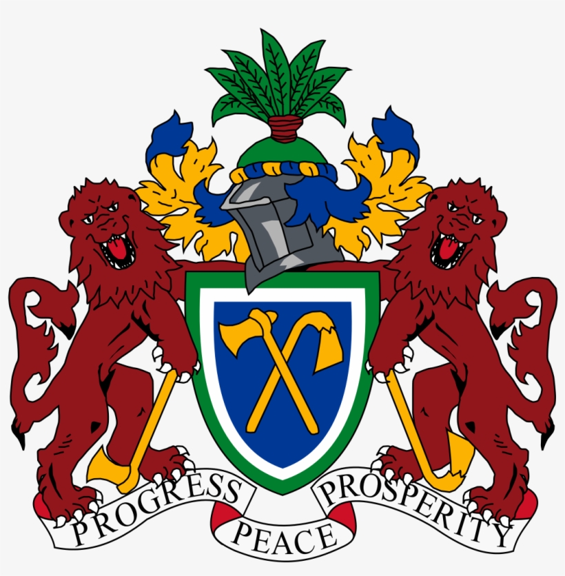 Gambia Coat Of Arm, transparent png