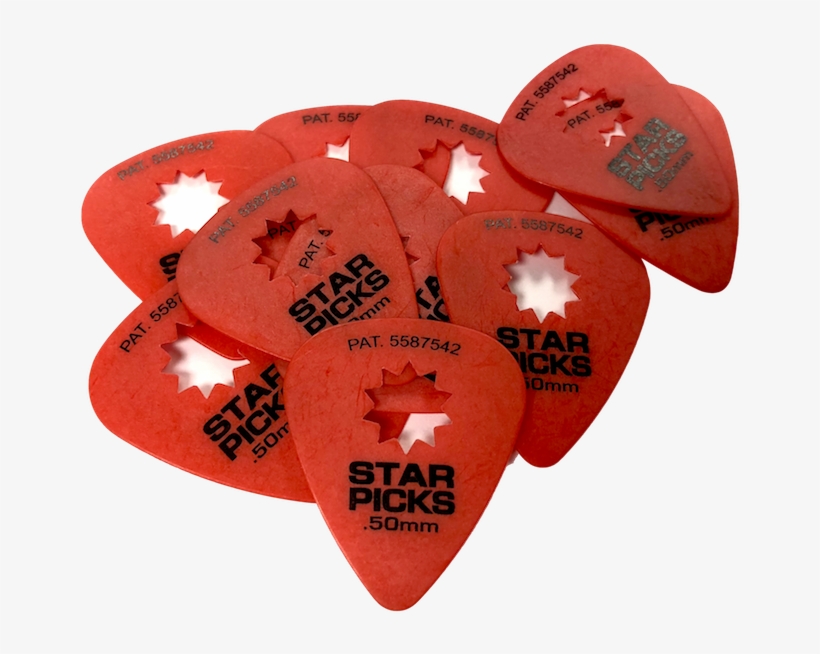 Everly Star Picks Guitar Picks - Illustration, transparent png