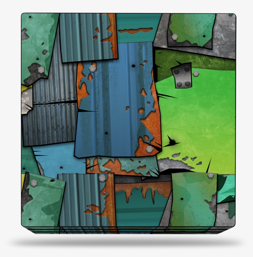 Sony Ps4 Pro Fort Metal Skin - Wood, transparent png
