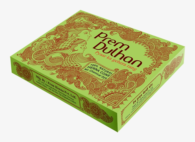 Prem Dulhan Henna Cone - Mehndi Dulhan, transparent png