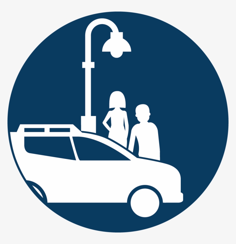 Sex Trafficking Icon That Features Two People On A - Illustration, transparent png