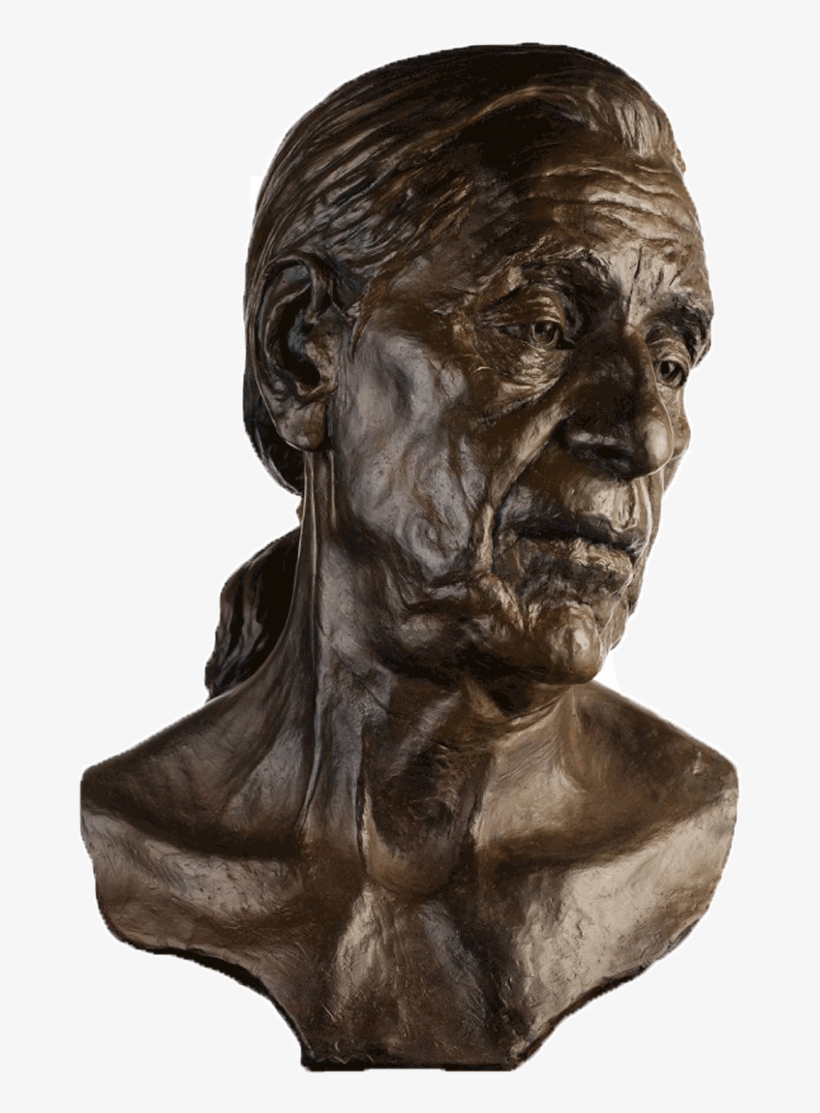 Sculpture 'officer' Sculpture 'chiricahua' - Bust, transparent png