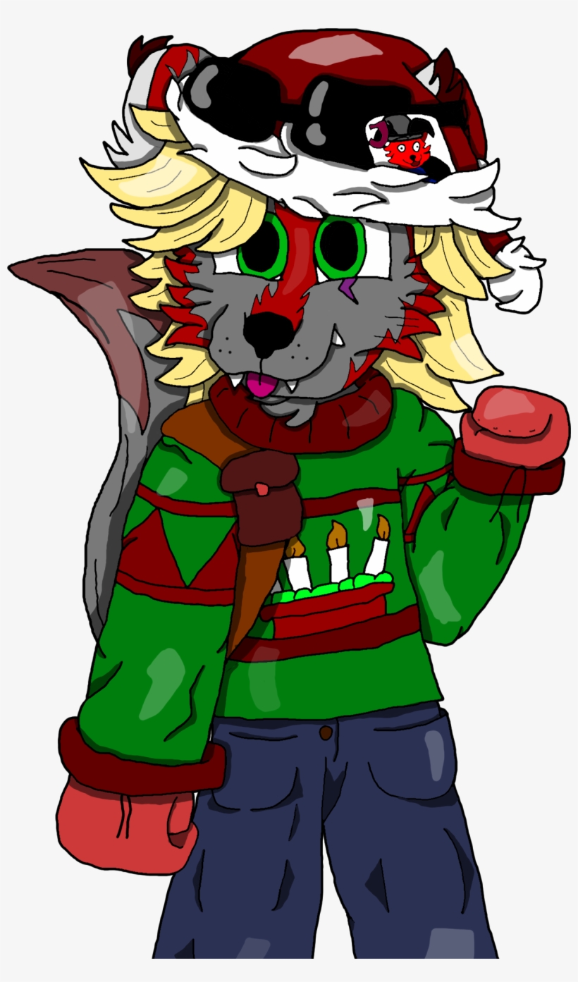 Safedid A Winter Verison Of My Sona - Cartoon, transparent png