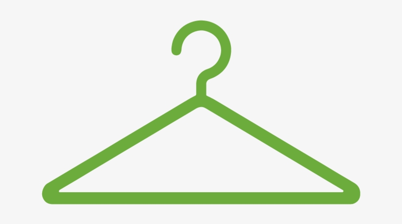 Green Dry Cleaning - Coat Hanger Logo, transparent png