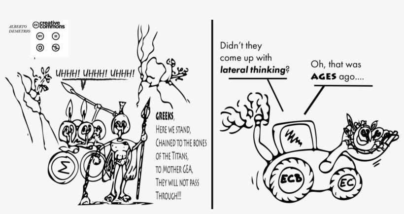 Greece, Greed And A Capital Markets Union Bust - Cartoon, transparent png