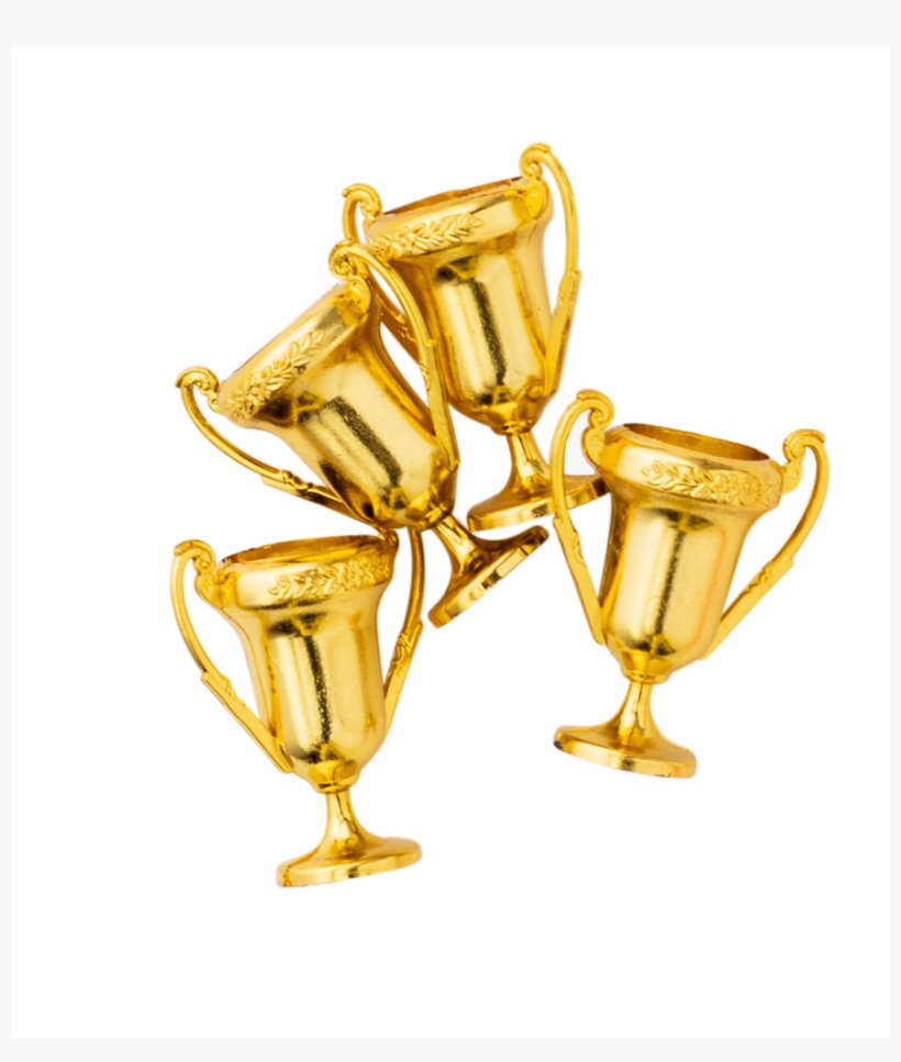 Golden Trophy - Illustration, transparent png