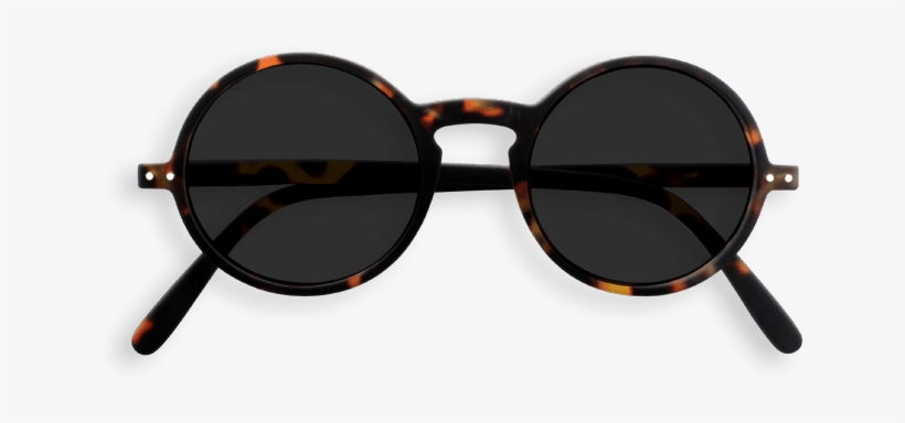 Izipizi - Round Tortoise Sunglasses, transparent png