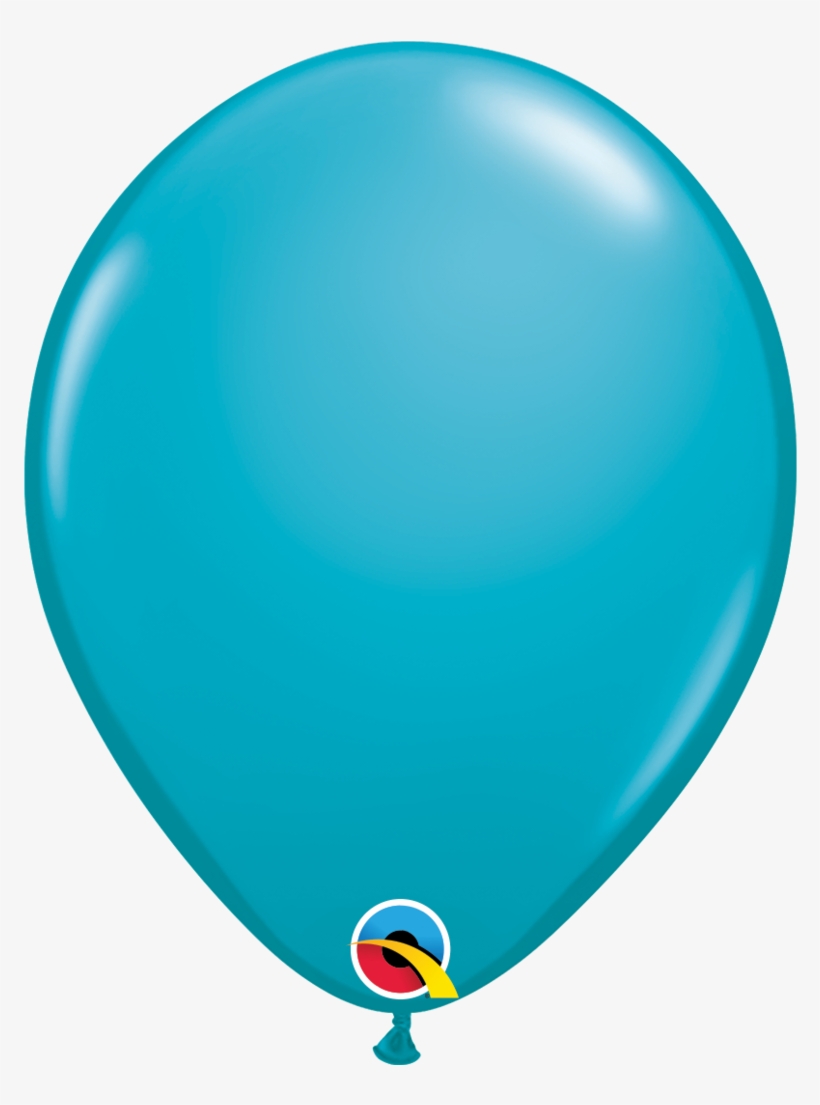 Fashion Tropical Teal Water Balloons - Blue Latex Balloon, transparent png