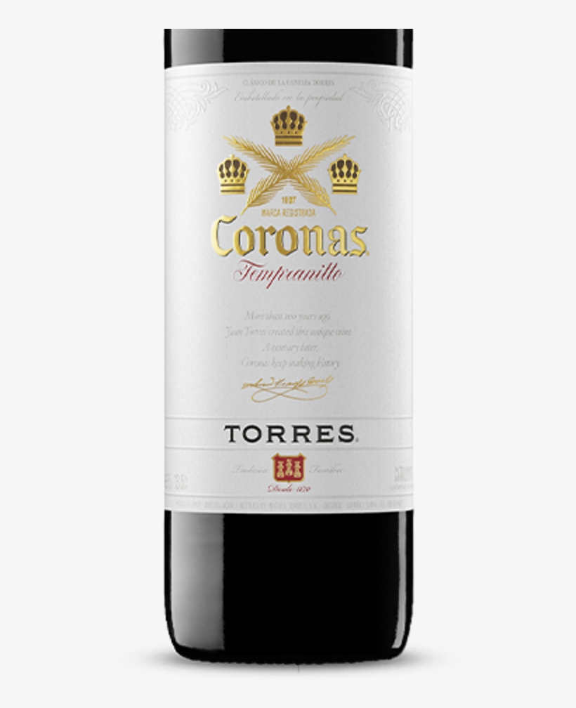 Coronas Tempranillo 2016 Von Miguel Torres Spanien - Torres Coronas Tempranillo Png, transparent png