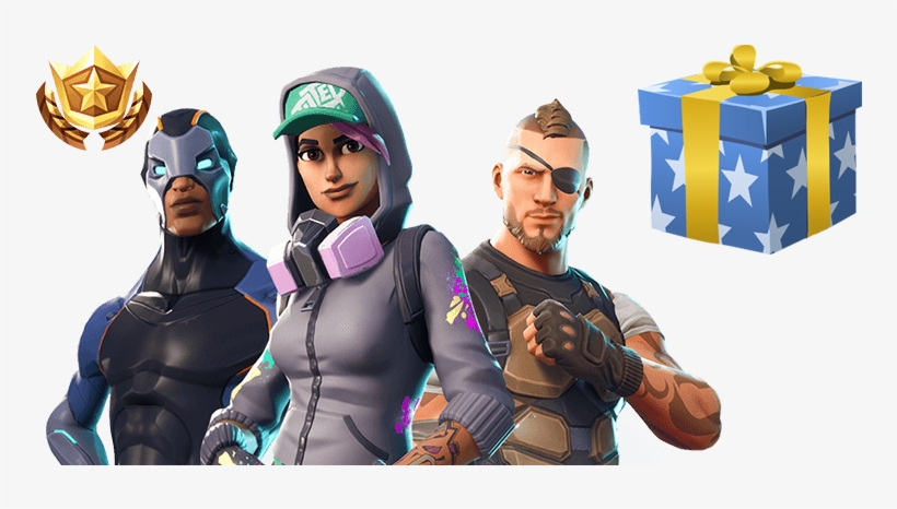 Share - Fortnite Characters, transparent png