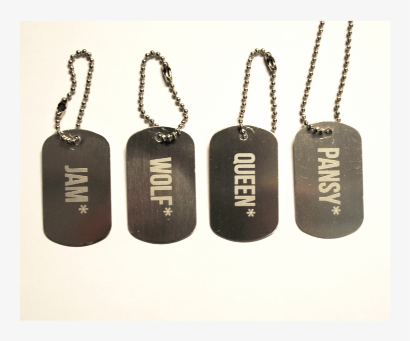 Hustler Dog Tag Set - Locket, transparent png