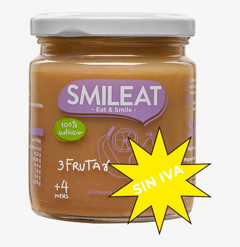 1229 × 937 In 3 Frutas By Smileatbaby - Potitos Sin Azucar, transparent png