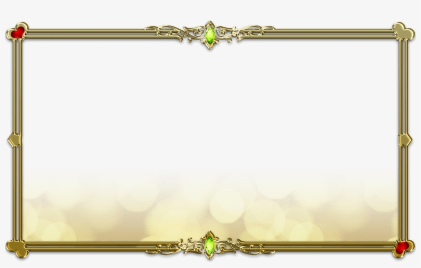 Golden Frame Png Pic1 - Border Photo Frames Png, transparent png