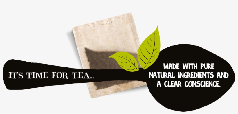 Plastic-free Tea Bag Faqs - Label, transparent png