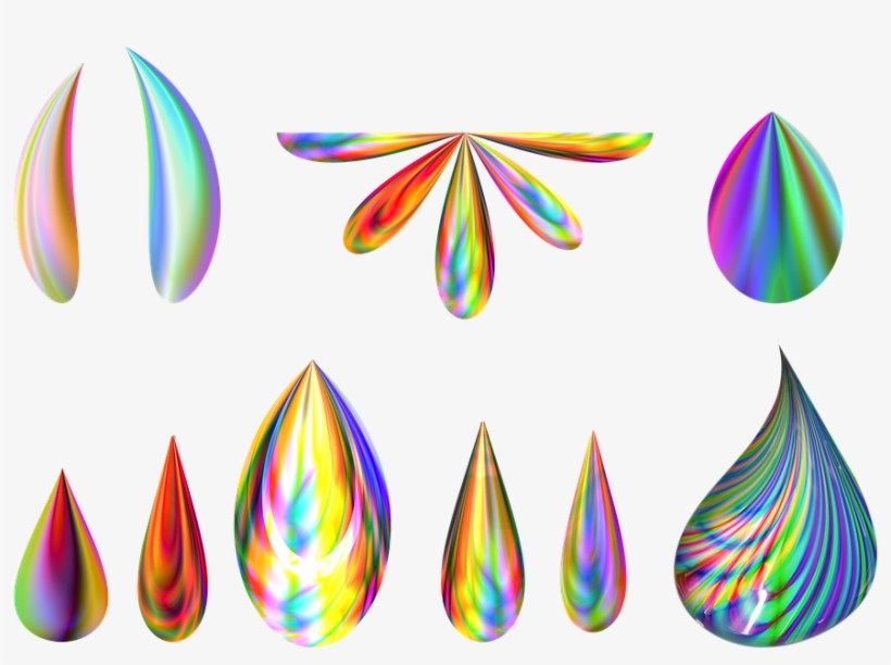 Lagrimas Png - Lagrimas De Arcoiris Png, transparent png