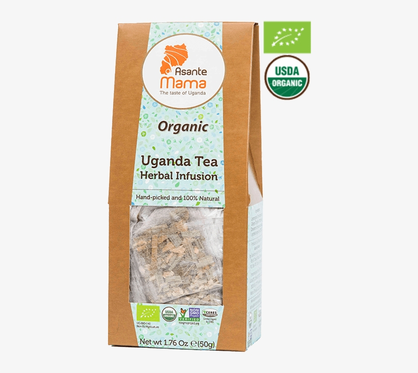 Uganda Herb Infusion Tea Bags Organic - Whole Grain, transparent png