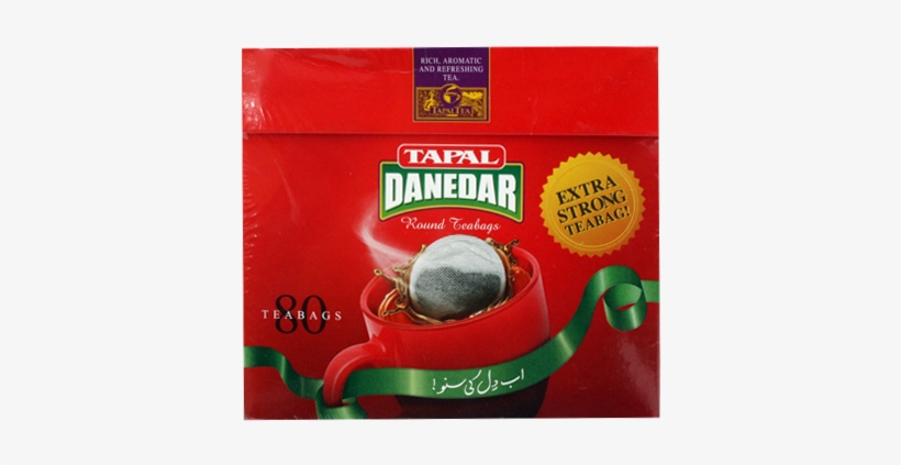 Tapal Danedar Tea Bags 80's Round - Food, transparent png