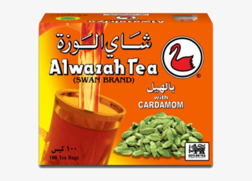 Alwazah Cardamon Tea Bags - Alwazah Tea Pure Ceylon, transparent png