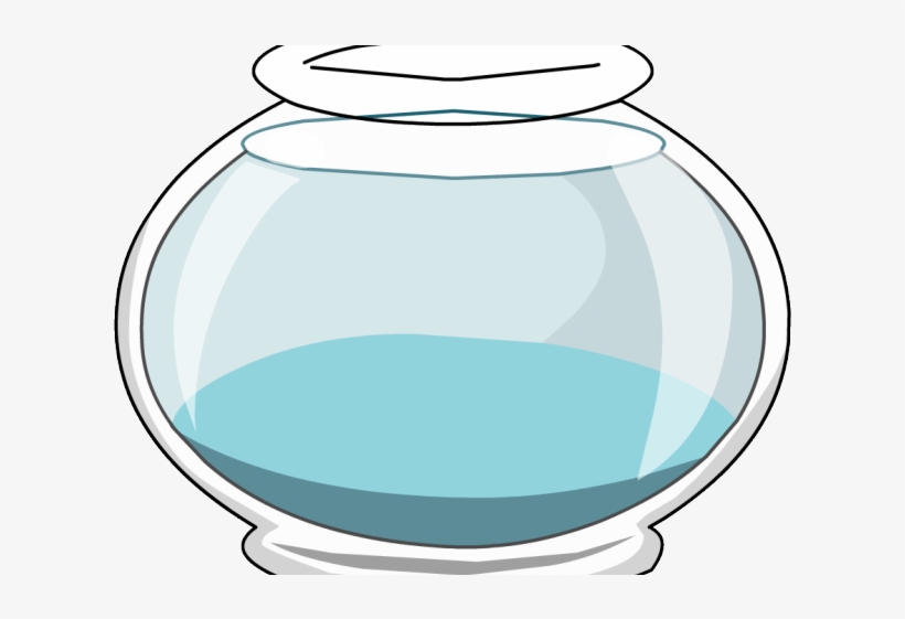 Fish Bowl Clipart Dish Clipart - Illustration, transparent png