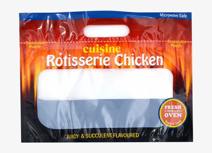 Custom Printed Rotisserie Chicken Bags Roast Chicken - Poster, transparent png