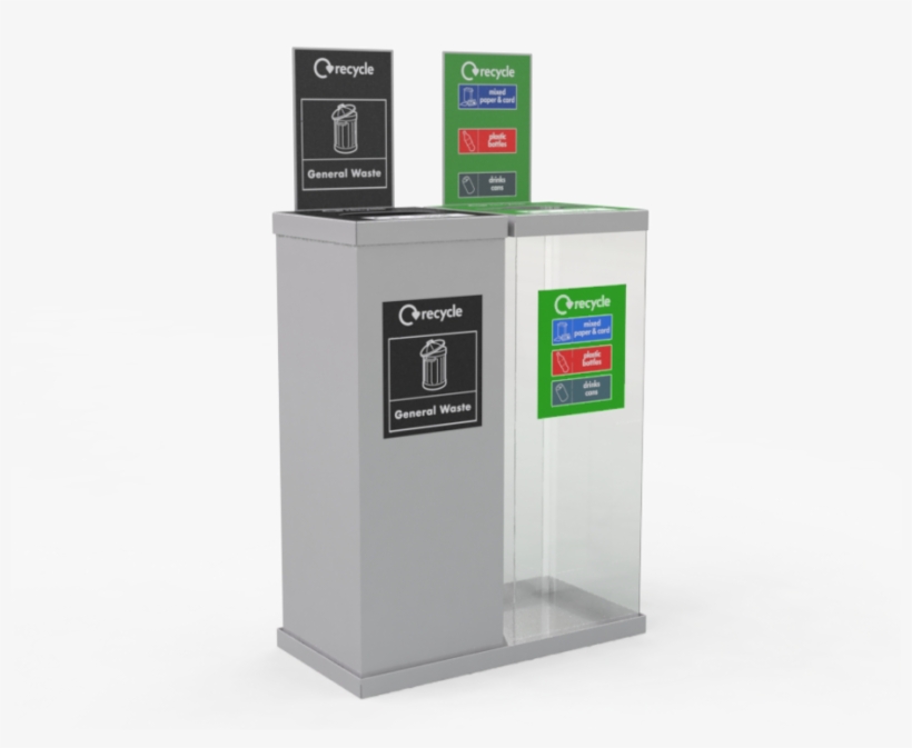 The 80l Glenarm Internal Recycling Bin Offers The Option - Transparent Waste Bins, transparent png