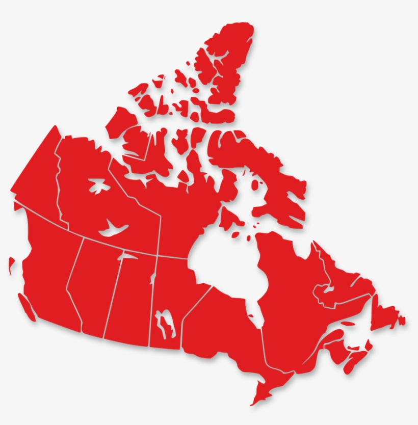 Map Of Canada - Spanish Flu In Canada, transparent png