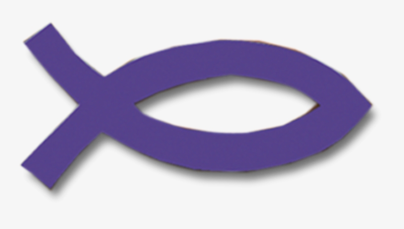 Body Stickers Jesus Fish 1000 Ct - Lilac, transparent png