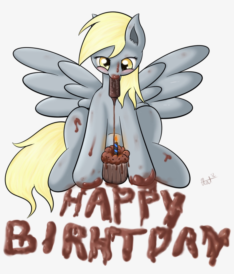 Derpy Hooves Rainbow Dash Pony Mammal Cartoon Vertebrate - Happy Birthday My Little Pony Derpy, transparent png