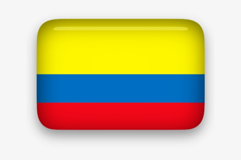 Hat Clipart Colombian - Colombia Flag No Background, transparent png