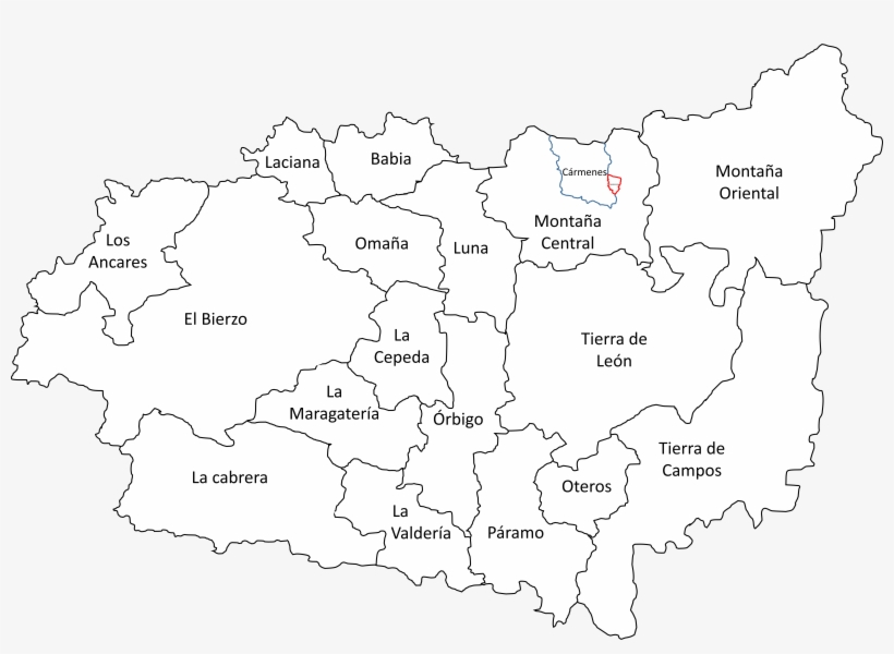 Mapa De León, transparent png
