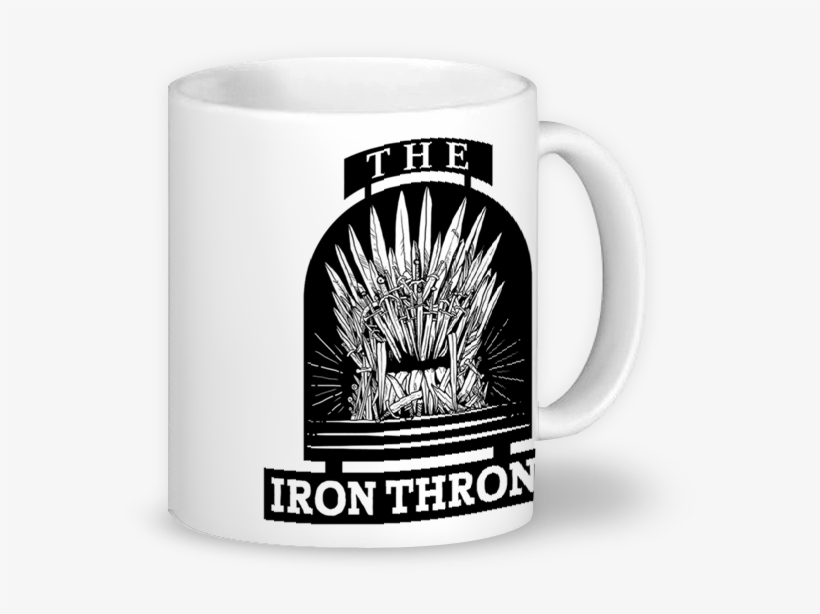 Caneca The Iron Throne De Mat Leiras Xavierna - Coffee Cup, transparent png