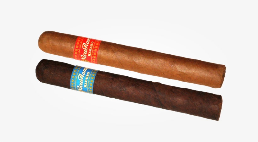 Villiger Nicaroma Maduro And Habano Cigar W Background - Wood, transparent png