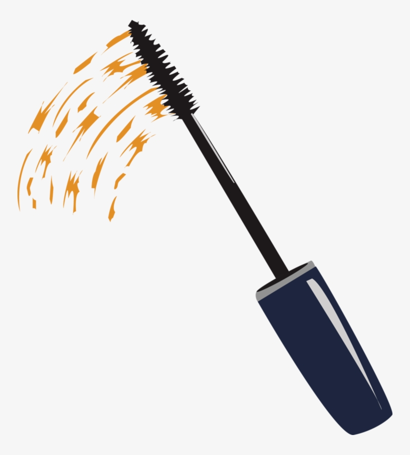 Clip Art Black And White Illustrations Loelle S Lookbook - Mascara Wand Clipart Png, transparent png