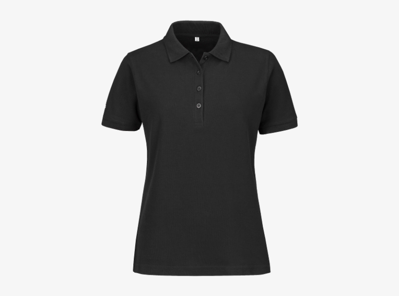 Matrix Ladies Polo Shirt Black - Black Polos, transparent png