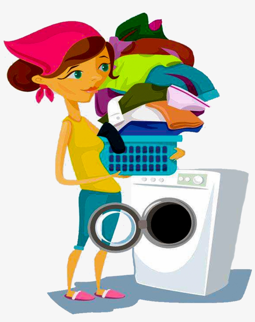 Washing Machine Laundry Clothing - Washing Machine Clipart Png, transparent png