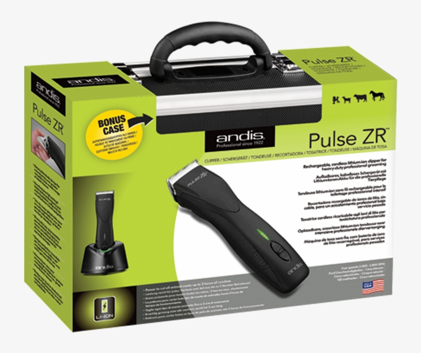 Dblc Pulse Zr 5 Speed Clipper - Andis Pulse Zr, transparent png