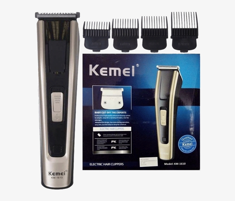 Kemei Km-1610 Electric Hair Clippers - Kemei Km 1610, transparent png