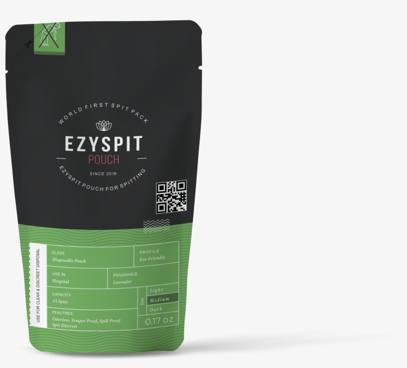 Ezyspit Pouch - Coffee, transparent png