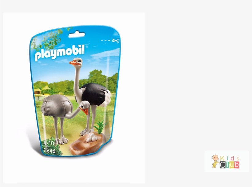 Ostrich Clipart Playmobil - Playmobil 6646, transparent png