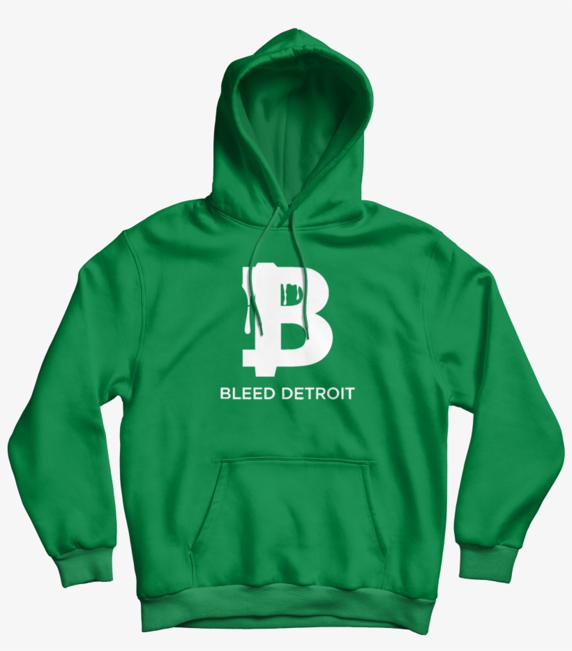Green & White Hoodie - Blank Red Hoodie, transparent png