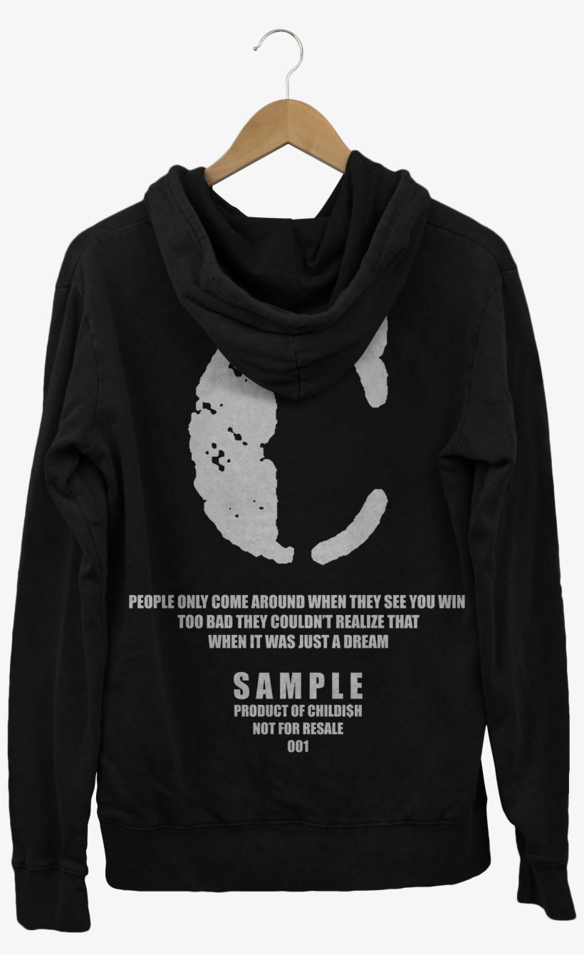 Image Of Black/white Hoodie - Hoodie, transparent png