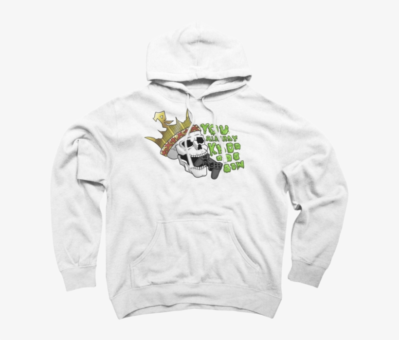 Mindofrez You Already Knooooooow White Hoodie - Sweatshirt, transparent png