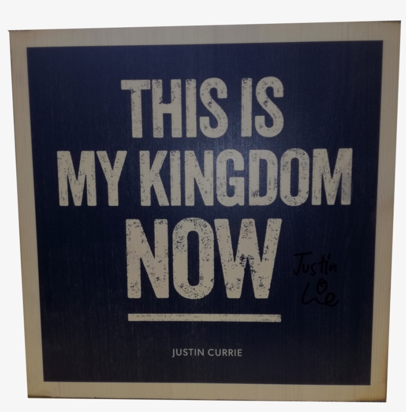 Buy Online Justin Currie - Sign, transparent png