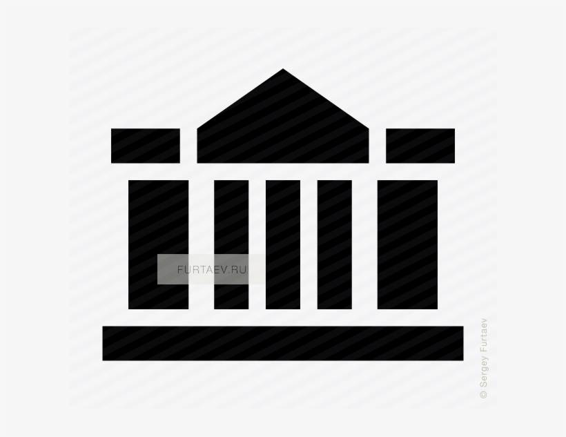 Bank Icon - Architecture, transparent png