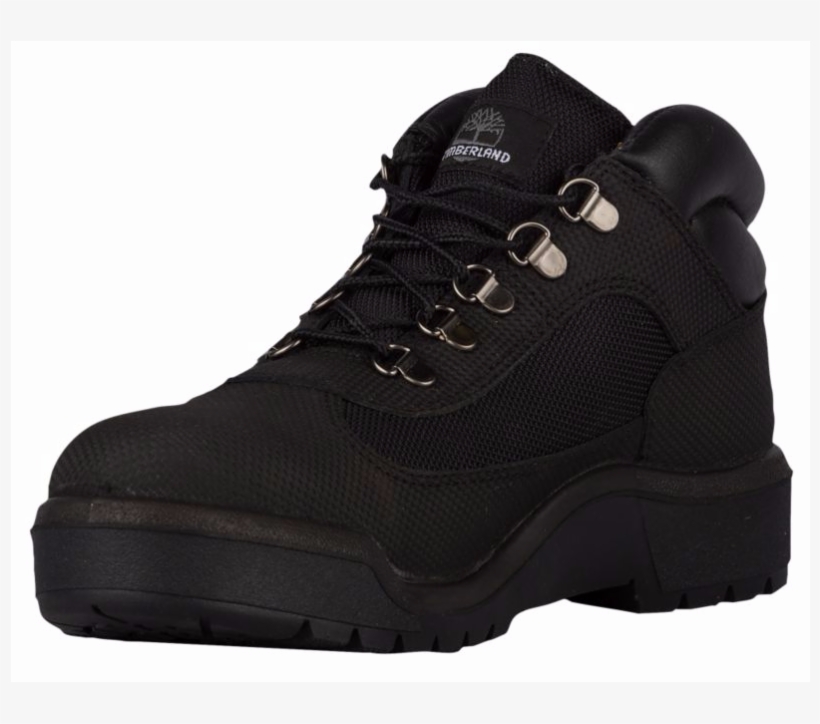 Men's Timberland Field Boots Black Helcor Waterproof - Work Boots, transparent png