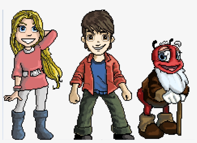 Character Art As Used In The Video Game "road To Lumen" - Cartoon, transparent png